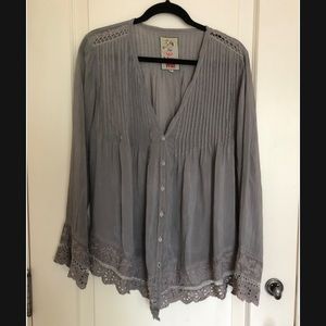 Johnny Was Embroidered Top